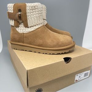 UGG Classic Solene Mini Boots Chestnut 8